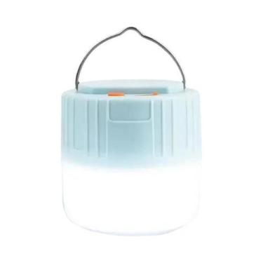 Imagem de Lanterna Solar LED Recarregável Portátil Para Camping, Pesca E Uso De 