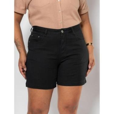 Imagem de Bermuda Casual em Sarja Feminina - 50679-Feminino