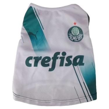 Imagem de Roupa Pet Cachorro Gato Time de Futebol Estampa PAL003 (G2, Personalizada)