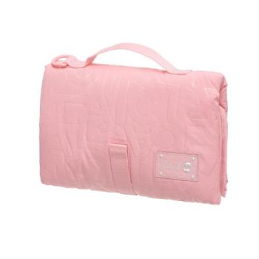 Imagem de Trocador de Fralda Lilica Ripilica Puff Bebê Menina Cor Rosa ortátil D
