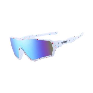 Imagem de Óculos De Ciclismo Unissex UV400 Ricone, Óculos Esportivos Para Ciclis