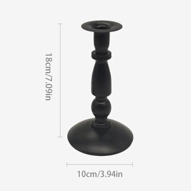 Imagem de Suporte de vela ferro retrô Ornament DIY Centro mesa para jantar Decoração casa Festival Casamento Festa