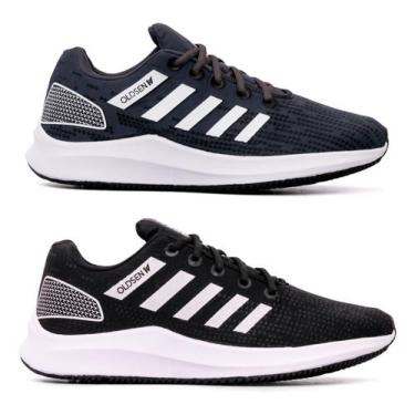 Imagem de Kit 2 Tenis Feminino Masculino Para Academia Caminhada Leve Macio - Ol