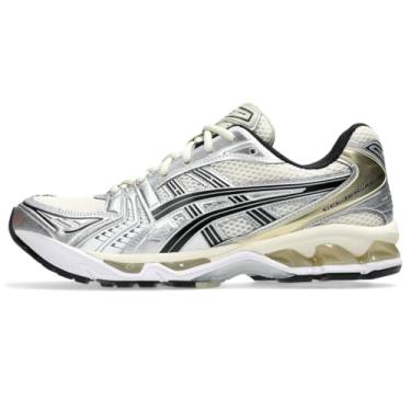 Imagem de Asics Tênis masculino Gel-Kayano 14 Birch/Pure Silver – West NYC, Branco, 37
