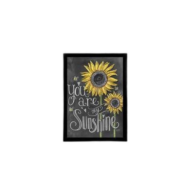 Imagem de Quadro You Are My Sunshine 45X34Cm - Com Vidro Moldura Preta