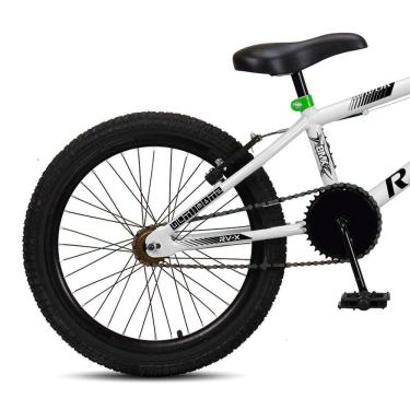 Imagem de Bicicleta Aro 20 Bmx Rv-x Aero Freio V-brake Infantil Branco Verde