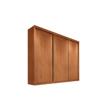 Imagem de Guarda Roupa Casal 3 Portas de Correr e 6 Gavetas Diamond/Londres Cumaru - Novo Horizonte