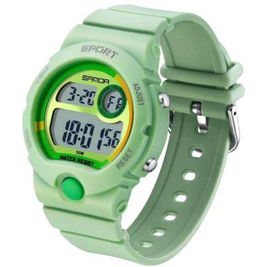 Imagem de Relógio Digital Feminino Casual Esportivo A Prova D`Água