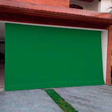 Imagem de Toldo Cortina Verde - 3,60m X 1,80m - Kit Completo