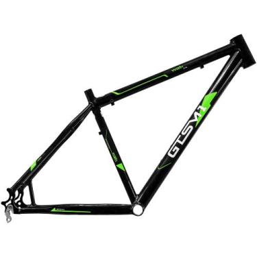 Imagem de Quadro Aro 26 Gts m1 Walk New Alumínio - GTSM1, 13.5, Preto, Verde