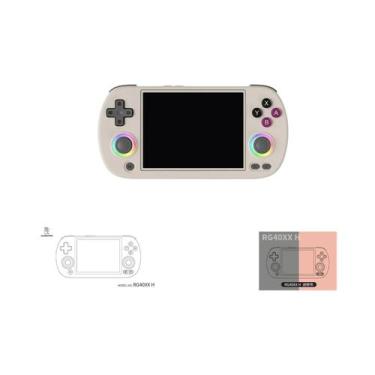 Imagem de Console De Jogos Portátil Com Iluminação RGB ANBERNIC RG40XX H Com 4 T