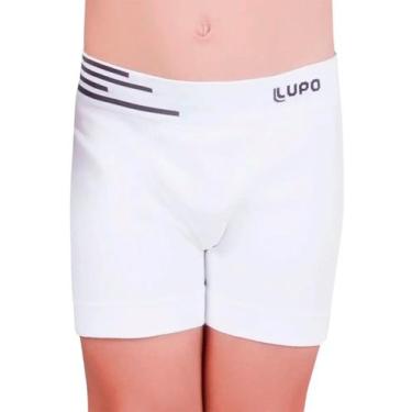 Imagem de Cueca Boxer Infantil Lupo 00132-002 Microfibra T. P/GG, P, 1120, Branc