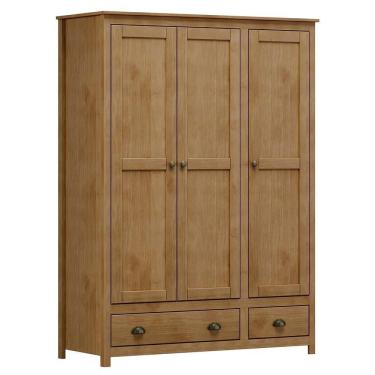 Imagem de Guarda Roupa Solteiro Topázio 3 Portas E 2 Gavetas Freijó - Finestra Móveis Freijó