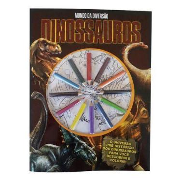 Imagem de Livro - Dinossauros Mundo da Diversão - On Line Editora