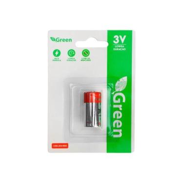 Imagem de Bateria Pilha Cr123 Lítio 3.0V 1300Mah - Green