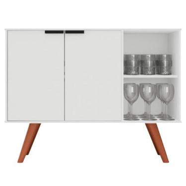 Imagem de Balcao Buffet Mila 2 Portas 90 cm BP Eratto Moveis - Milani Store, Bra