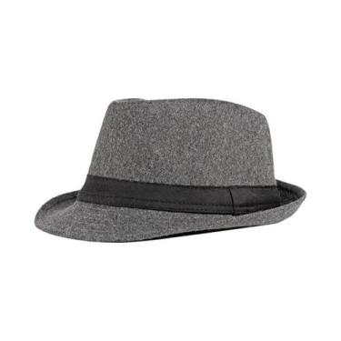 Imagem de Chapéus Fedora, Jazz, Bucket E Bowler Pretos De Primavera Verão Para H
