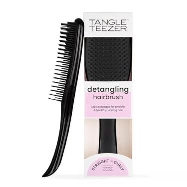 Imagem de Tangle Teezer - Escova de cabelo desembaraçadora The Wet Detangler Black para todos os tipos de cabelo, seco e úmido. Cor: Preta