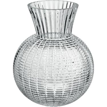 Imagem de VASO DECORATIVO ENFEITE HOME&CO VIDRO 25x21x21cm TRANSPARENTE