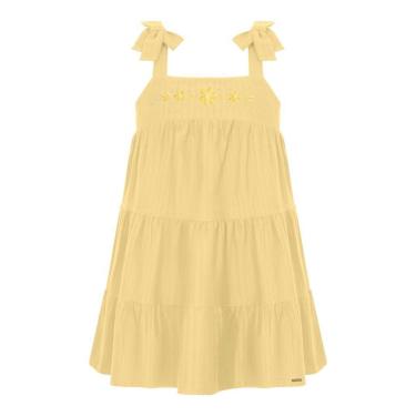 Imagem de Vestido Infantil Menina Malha Amsterdan Alakazoo Ref. A5311-Feminino