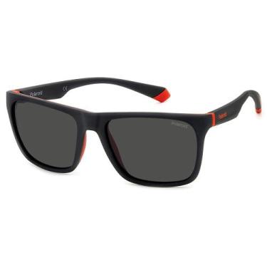 Imagem de Óculos de Sol Polaroid Pld 2141/S BLX - 57 Preto