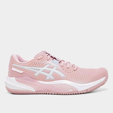 Imagem de Tênis Asics Gel-Challenger 15 Clay Feminino, Bege, Cinza, 37