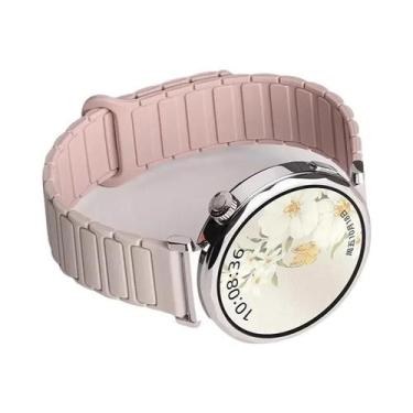 Imagem de Pulseira Magnética De Silicone Unissex Para Huawei GT5 pro GT4/5 Samsu