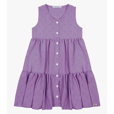 Imagem de Vestido Infantil Em Air Flow Trick Nick Lilás-Feminino