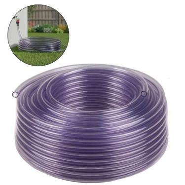 Imagem de Mangueira Cristal 25 Metros Pvc Transparente 5/8 X 1,5Mm - Ledmang