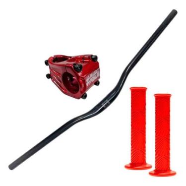 Imagem de Guidão Voador Wheeling Freeride Mesa Manoplas Gios Naja - Prazer Em Pe