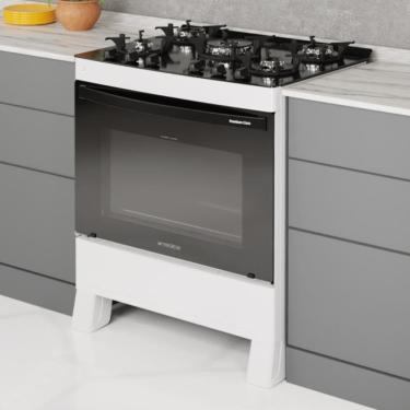 Imagem de Fogão 5 Bocas a Gás Bivolt Premium Glass Realce CR230