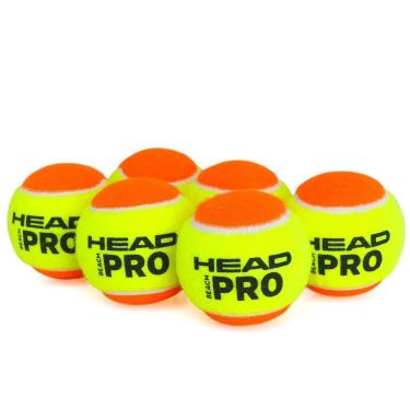 Imagem de Bola De Beach Tennis Head Pro Pack Com 6 Bolas-Unissex