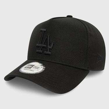 Imagem de Boné New Era 9FORTY A-Frame Los Angeles Dodgers Preto-Unissex