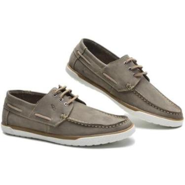 Imagem de Sapato Mocassim Docksider Couro Nobuck Casual G110-Masculino