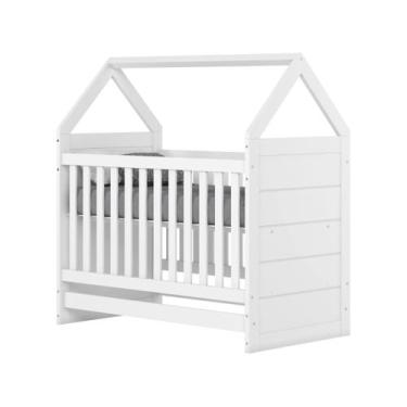 Imagem de Berço Americano Montessoriana vira Mini Cama Branco - Henn, Branco