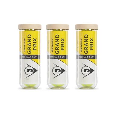 Imagem de Bola de Tênis Dunlop Grand Prix Regular Duty - 3 Tubos-Unissex