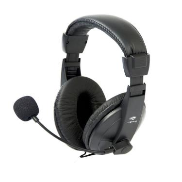 Imagem de Headset Fone Com Microfone Voicer Comfort Ph-60bk C3tech