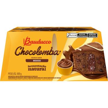 Imagem de Colomba Mousse Chocolate 500g Bauducco