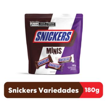 Imagem de SNICKERS VARIEDADES 180G EFFEM