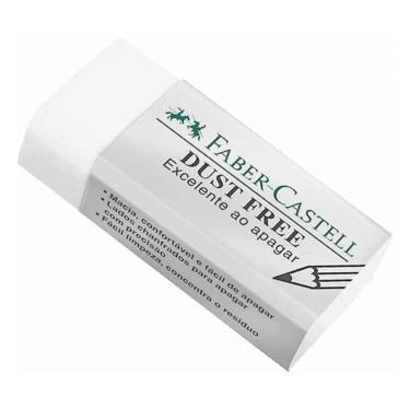 Imagem de Borracha Faber-Castell Dust Free Pequena com Tecnologia Macia e Lados Chanfrados 1 Unid...