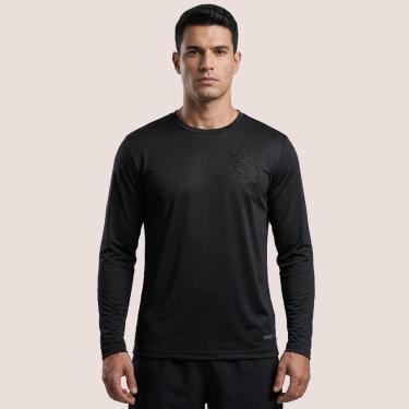Imagem de Camiseta Corinthians All Black Masculina Estilo To-Masculino