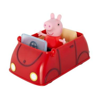 Imagem de Playset Peppa Pig Figura e Veículo Hasbro 2 Peças