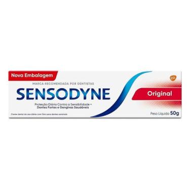 Imagem de Creme Dental Sensodyne Original para Dentes Sensíveis 50g