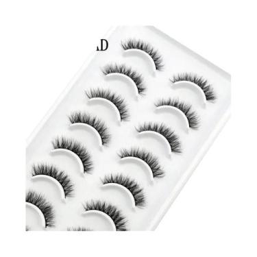 Imagem de Cílios Postiços 3D De Visom Sintético, Macios, Volumosos, Espessos, Na
