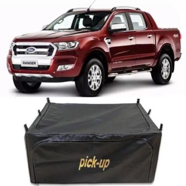 Imagem de Mala Bolsa Ranger 840 Litros Preto 2018 2019 2020 Caminhonet - Caçamba