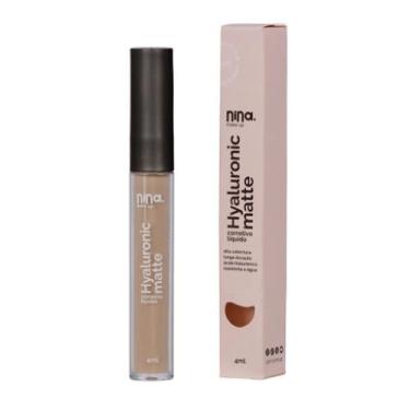 Imagem de Corretivo Liquido Hyaluronic Matte Nina Make Up, 2