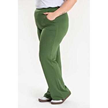 Imagem de Calça Feminina Plus Size Confort em Molecotton C/ Bolso - Serena-Feminino
