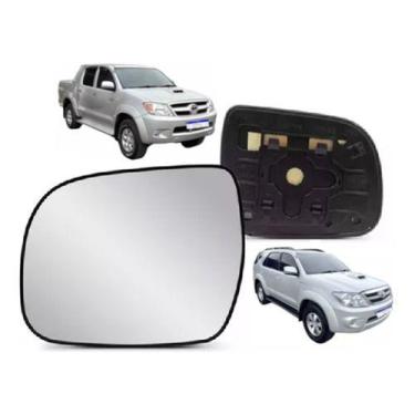Imagem de Lente Com Base Retrovisor Hilux Sw4 2005 A 2015 Lado Direito - MJ