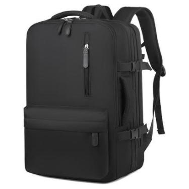 Imagem de Mochila Impermeável Expansível Notebook Viagem Executiva Escolar Reforçada Grande Capac...