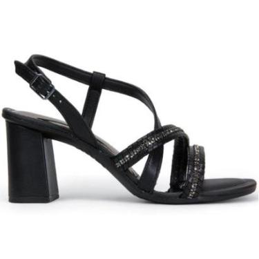 Imagem de Sandalia Dakota Y6513 Rasteira Baixa Brilho Calcanhar Fechado Casual-Feminino